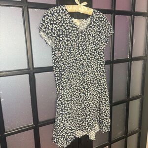 Band of Gypsies Daisy Floral Dress Cottagecore Boho Mini Size L